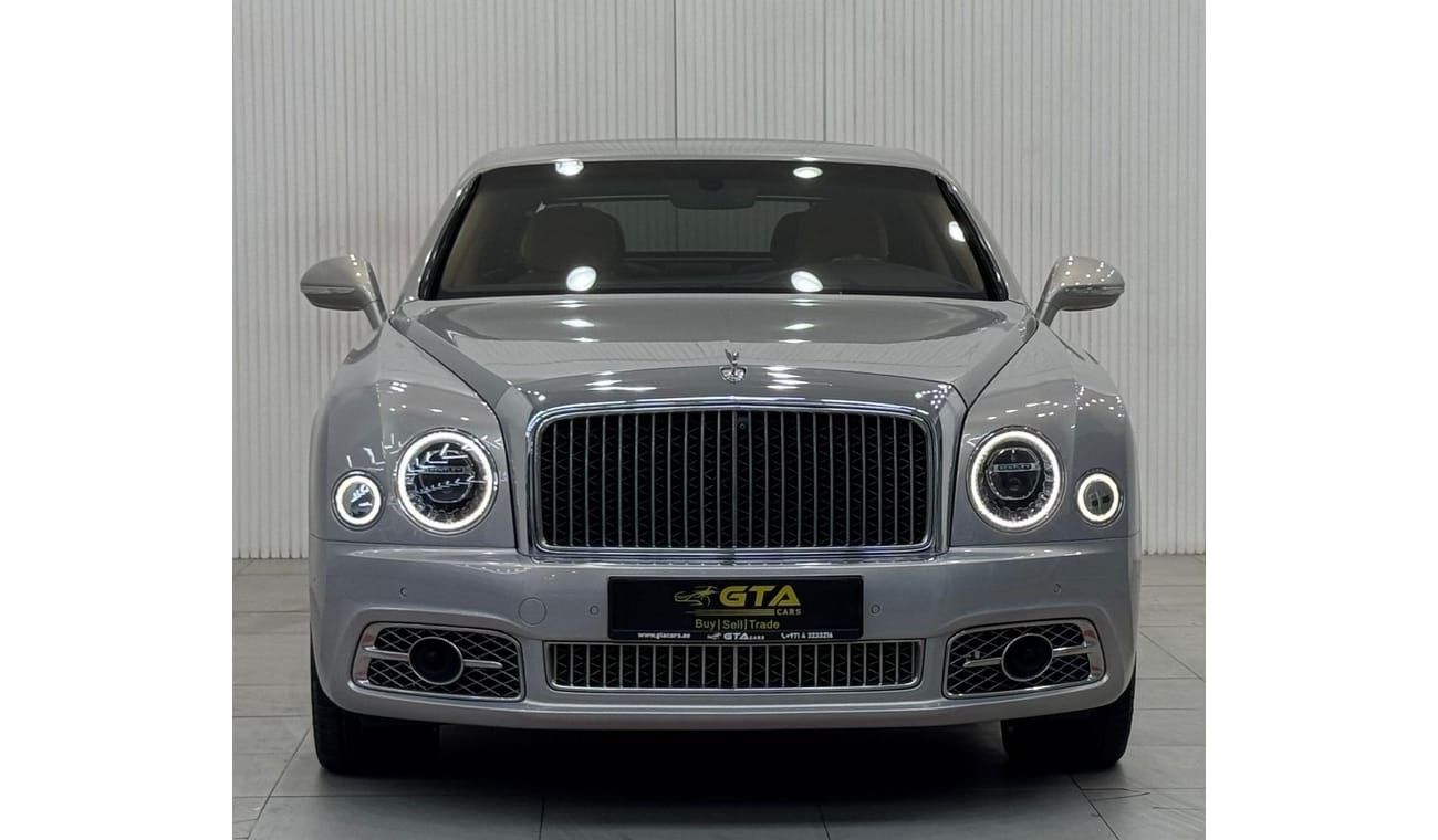 بنتلي مولسان 2017 Bentley Mulsanne V8, Warranty, Service History, Low Kms, Excellent Condition, GCC