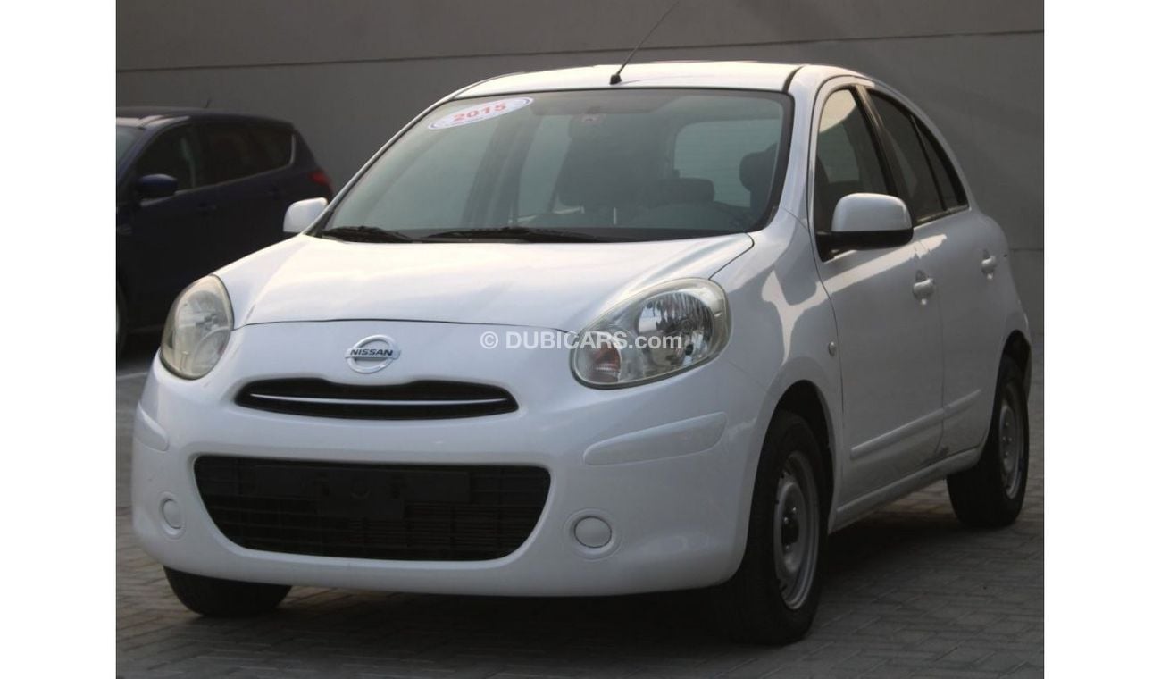 Nissan Micra NISSAN MICRA 2015 WHITE GCC EXCELLENT CONDITION WITHOUT ACCIDENT