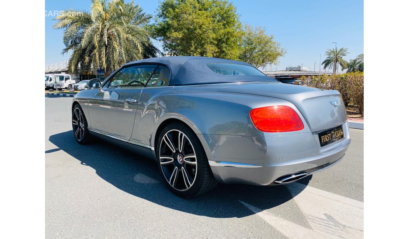 Bentley Continental GTC V12 GCC 2012