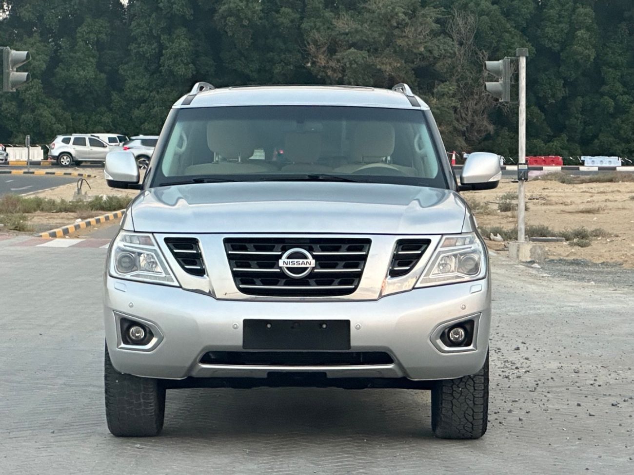 نيسان باترول موديل 2015 خليجي فل مواصفات فتحه ونظام صوت ممتاز V8