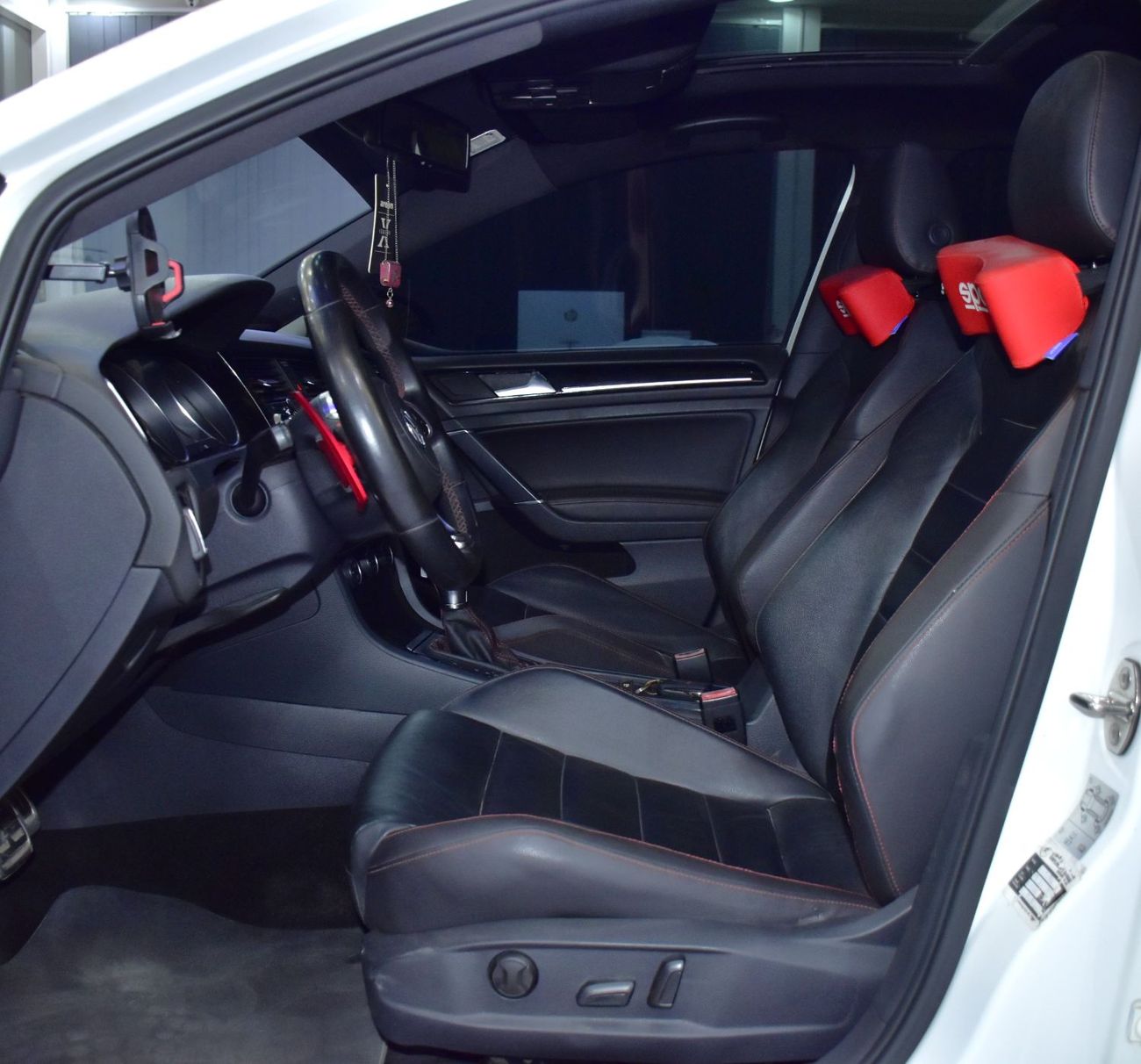 Volkswagen Golf GTI EXCELLENT DEAL for our Volkswagen GTi ( 2014 Model ) in White Color GCC Specs