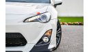 Toyota 86 Under Agency Warranty! - 2016 - AED 1,253 P.M. AT 0% DOWNPAYMENT THROUGH BANK FINANCE