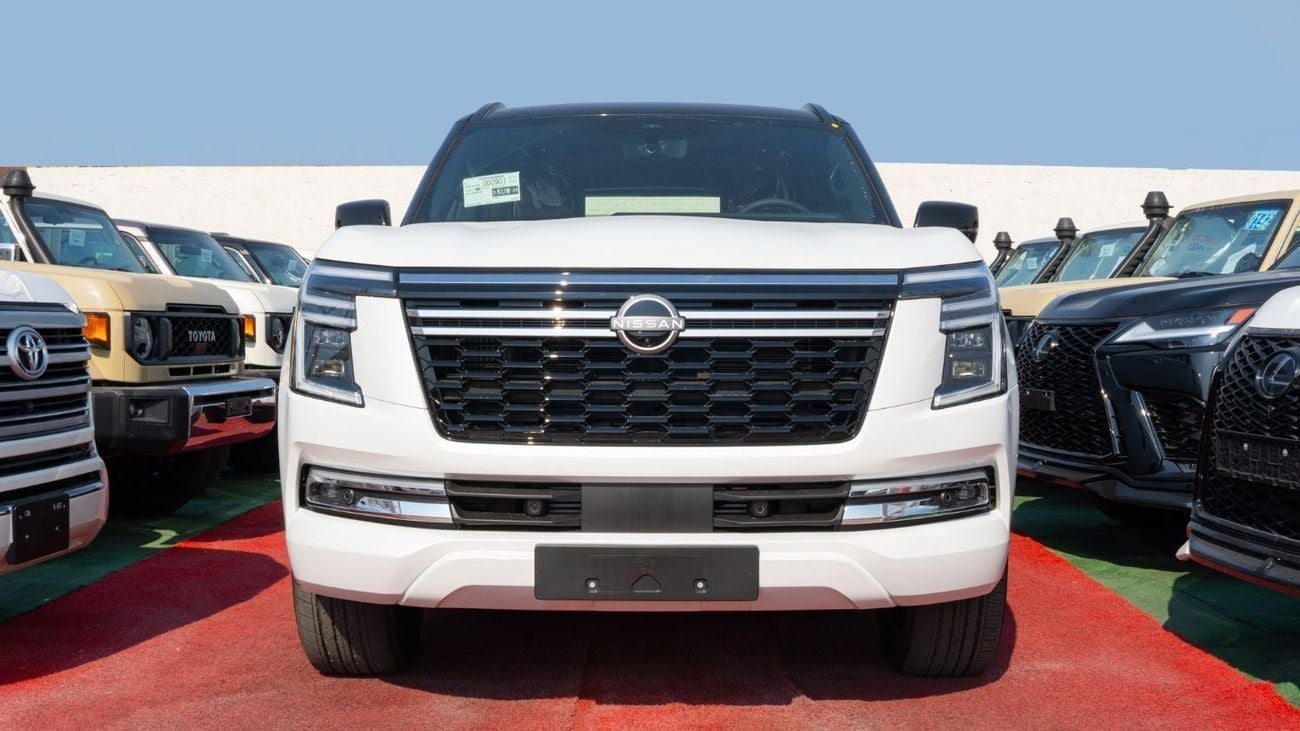 Nissan Patrol 2026 Nissan Patrol LE Platinum 3.5L AT Petrol (White-Red) (Export Only)