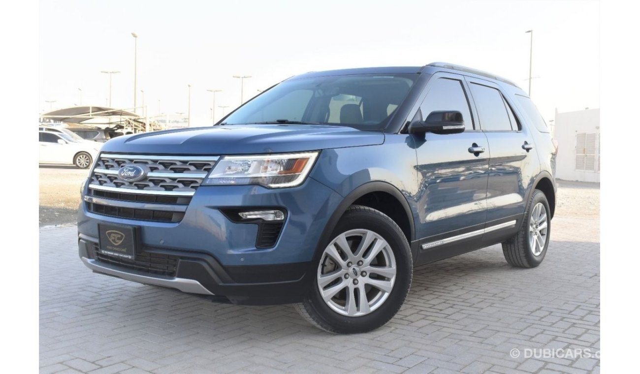 فورد إكسبلورر FREE REGISTRATION | FREE INSURANCE | 2018 | FORD EXPLORER | XLT 3.5L V6 | (4WD) FULL OPTION | FULL S