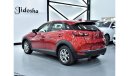 Mazda CX-3 EXCELLENT DEAL for our Mazda CX-3 AWD ( 2017 Model ) in Red Color GCC Specs