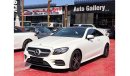 Mercedes-Benz E200 AMG Coupe Warranty And Service 2020 GCC