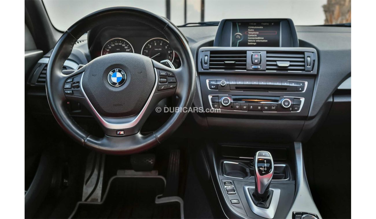 BMW 135 - Agency Warranty Until June 2021 - AED 1,645 Per Month - 0% Down Payment