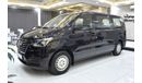 Hyundai H 100 EXCELLENT DEAL for our Hyundai H1 ( 2020 Model ) in Black Color GCC Specs