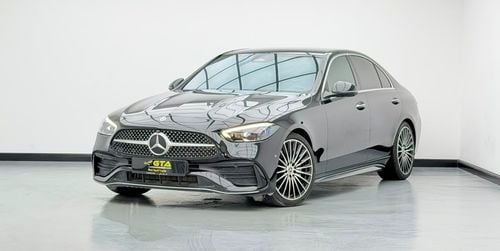 مرسيدس بنز C 200 PREMIUM 2023 Mercedes-Benz C200, 1 Year Mercedes Warranty, Full Mercedes Service History, GCC