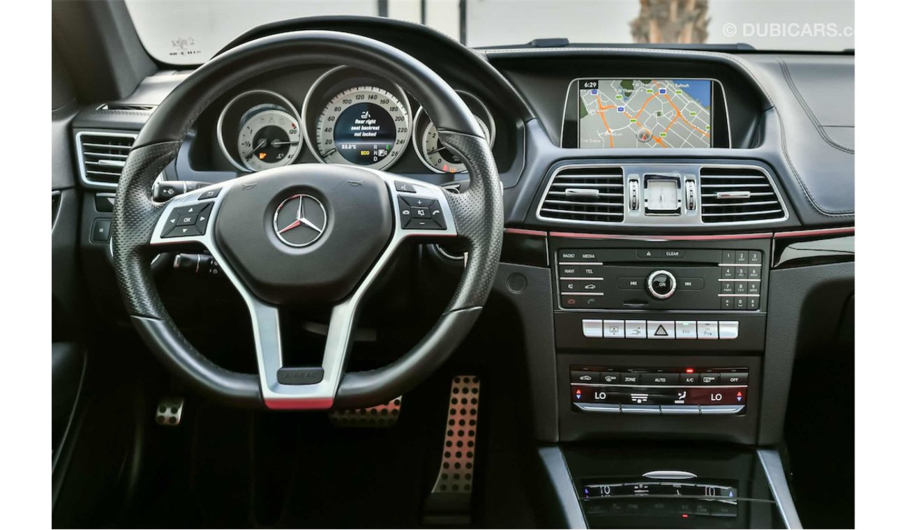 Mercedes-Benz E 250 AMG - Coupe -Full Agency History - AED 2,330 Per Month - 0% DP