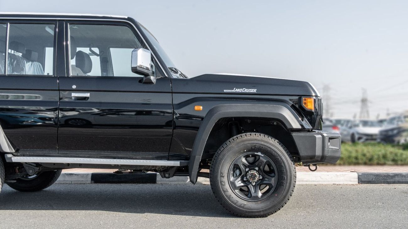 Toyota Land Cruiser 70 2026 Toyota Land Cruiser LC76 4.0L AT Petrol (Black-Brown) Mid Option