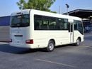 Toyota Coaster AL FUTAIM - TOYOTA COASTER PETROL 2.7 MT - AUTO DOOR - 23 SEATER  - 2025 MODEL - WHITE 
