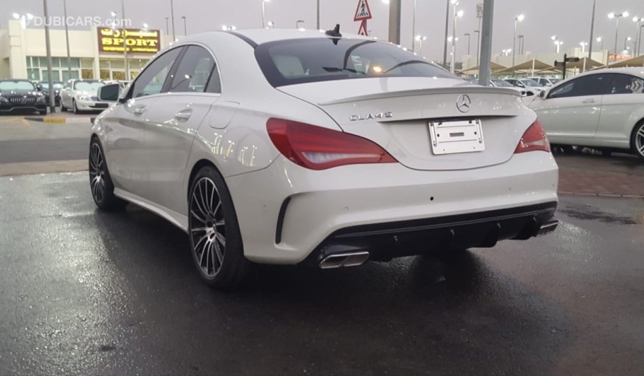 مرسيدس بنز CLA 250 مرسيدس CLA250  كت 45 السياره بحاله ممتازه ومسرفسه بالكامل السياره موديل 2014محول 2018 السياره ماشيه