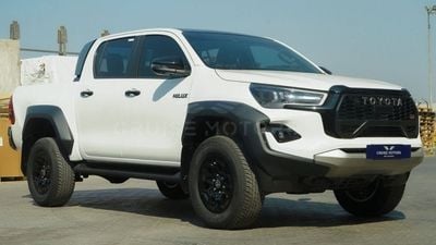 Toyota Hilux GR Sport 2.8L - Automatic . Diesel . Four Wheel Drive . 5 Seats . 4 Doors - White