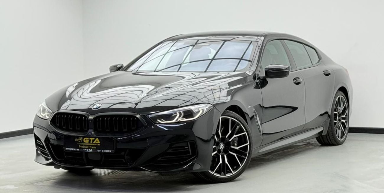 BMW 840i 2023 BMW 840i Gran Coupe M-Sport, 2030 BMW Warranty + Service Pack, Very Low Km, Fully Loaded, GCC
