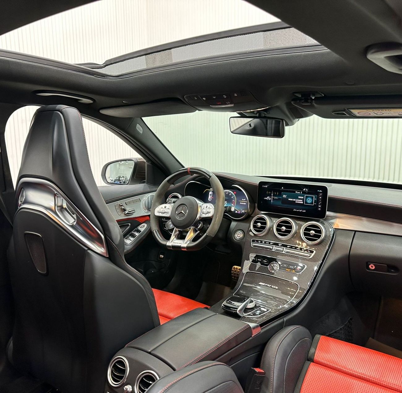 Mercedes-Benz C 63 AMG 2019 Mercedes Benz C63s AMG Night Package, Nov 2024 Mercedes Warranty, Full Options, GCC