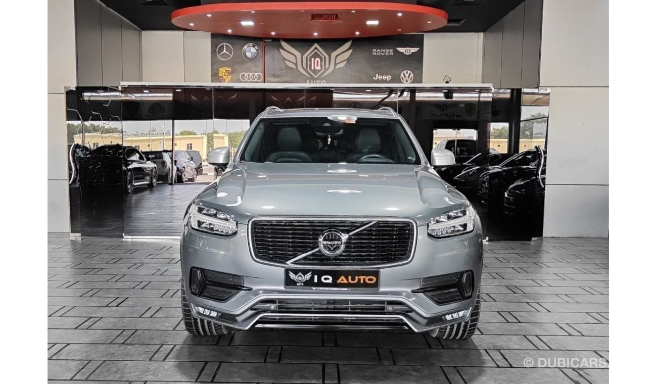 Volvo XC90 R Design AED 2,600 P.M | 2019 VOLVO XC90 T6 R-DESIGN | 7 SEATS | TOP OPTION | GCC | UNDER WARRANTY