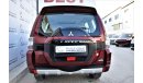 Mitsubishi Pajero 3.5L GLS V6  AWD 2016 MID OPTION GCC DEALER WARRANTY