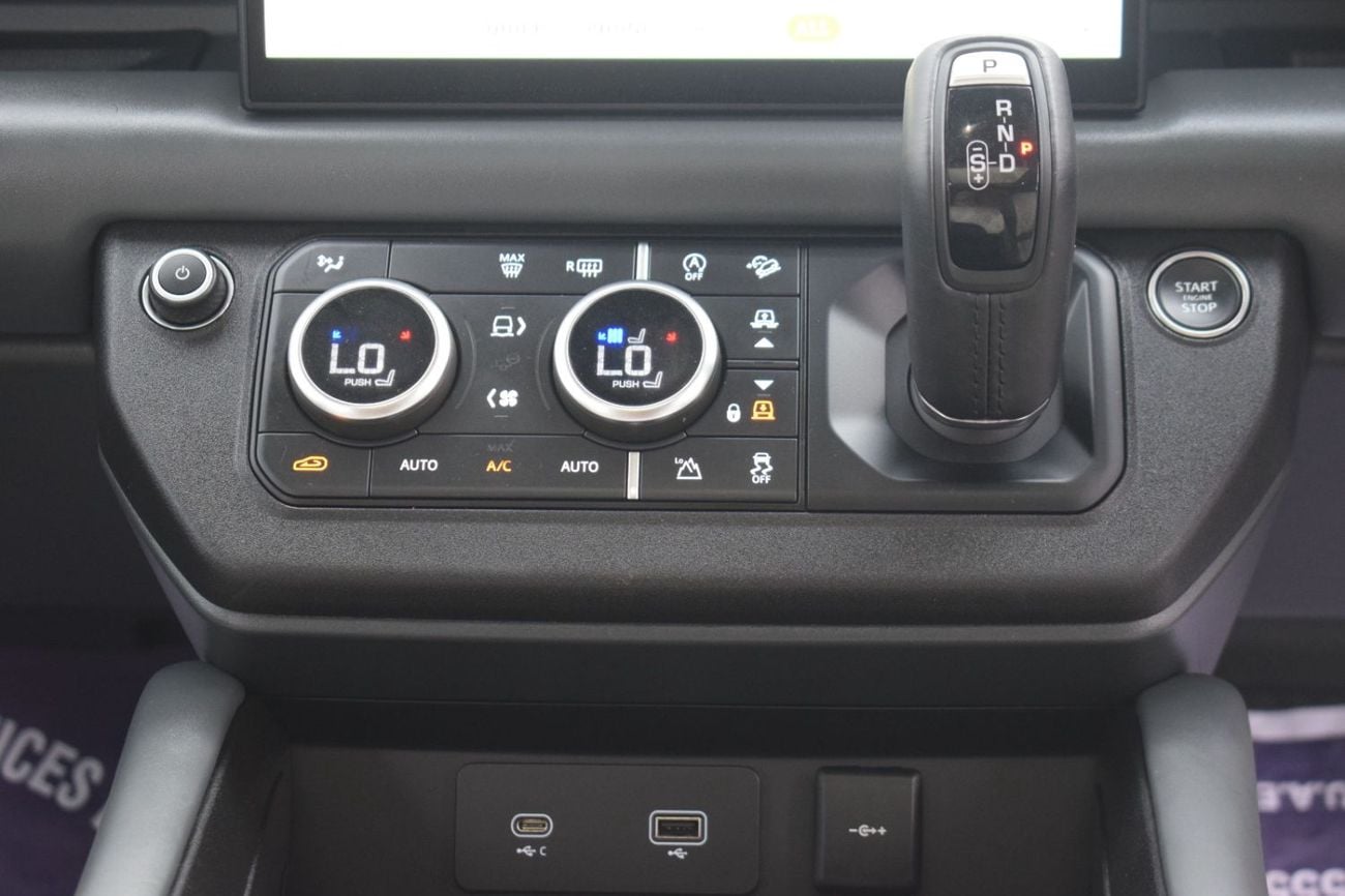 Land Rover Defender 2024Model 3.0 Diesel Engine full option Colour Grey push start Transmission Automatic Interior Black