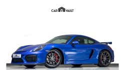 Porsche 718 Cayman GT4 - GCC Spec