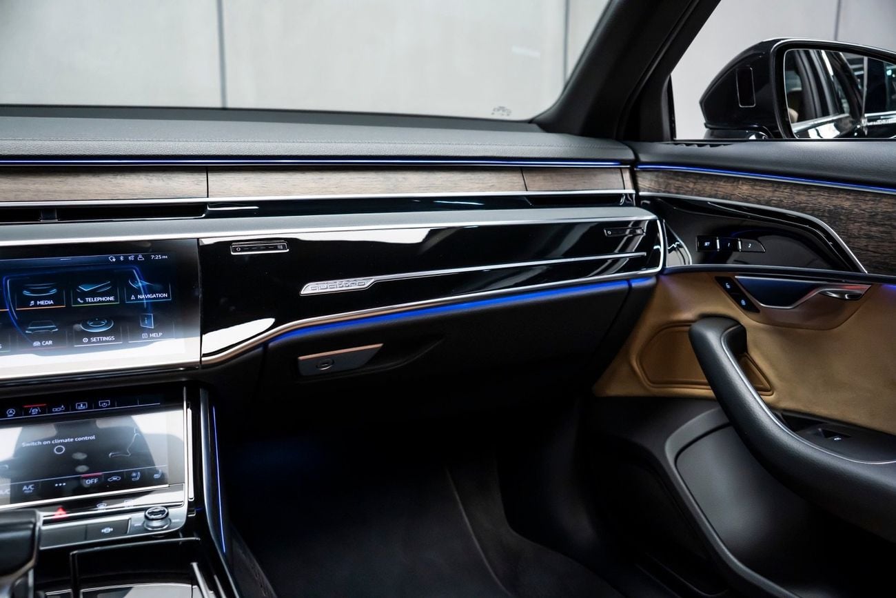 Audi A8 L | 55 TFSI | 2019 Model | Low Mileage | Full Options | GCC Specs