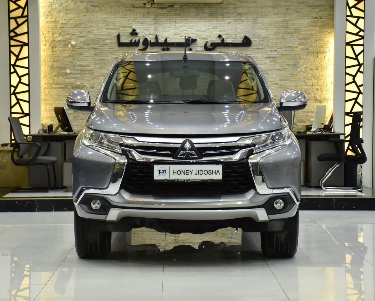 ميتسوبيشي مونتيرو سبورت GLS EXCELLENT DEAL for our Mitsubishi Montero Sport ( 2019 Model ) in Silver Color GCC Specs