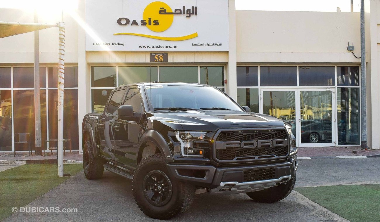 Ford Raptor F-150 Ecoboost 3.5L V6 Agency Warranty Full Service History 2018 GCC