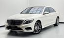 Mercedes Benz S500 AMG 4.7L 2015 Mercedes-Benz S500 AMG, Mercedes Service History, Excellent Condition, GCC