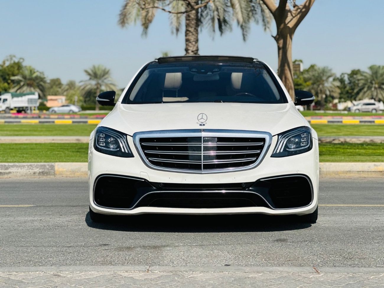 مرسيدس بنز S 550 MERCEDES S550 MODEL 2015 KIT 63 MODEL 2020 FULL OPTION