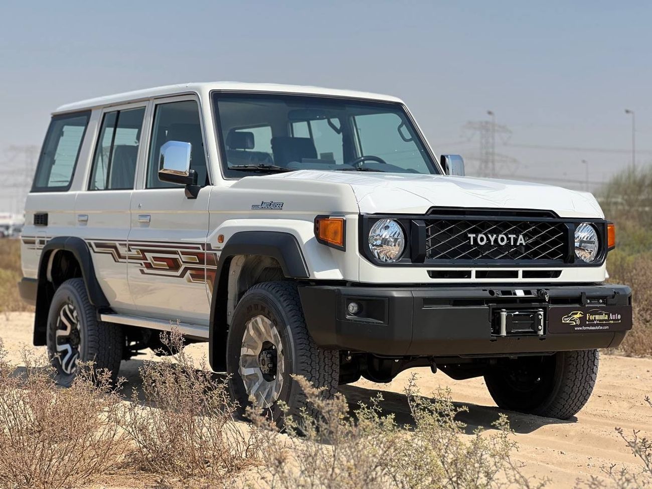 Toyota Land Cruiser 70 LC76 2.8L DSL M/T // 2025 // HIGH OPTION WITH WINCH , FRIDGE , DVD & BACK CAMERA // SPECIAL OFFER //