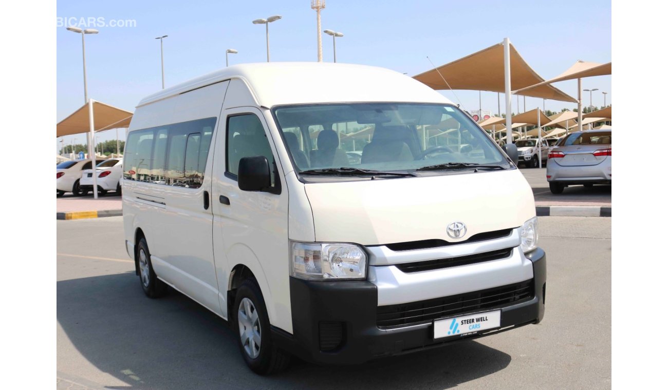 Toyota Hiace GLX HI ROOF PASSENGER VAN WITH GCC SPECS