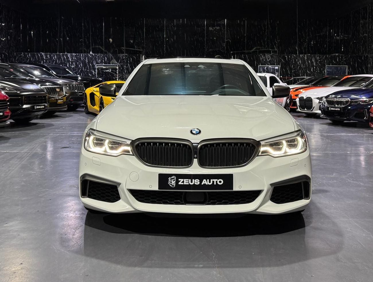 BMW M550i Std 4.4L 4.4 L,V8 | One Owner | Excellent |GCC Specs