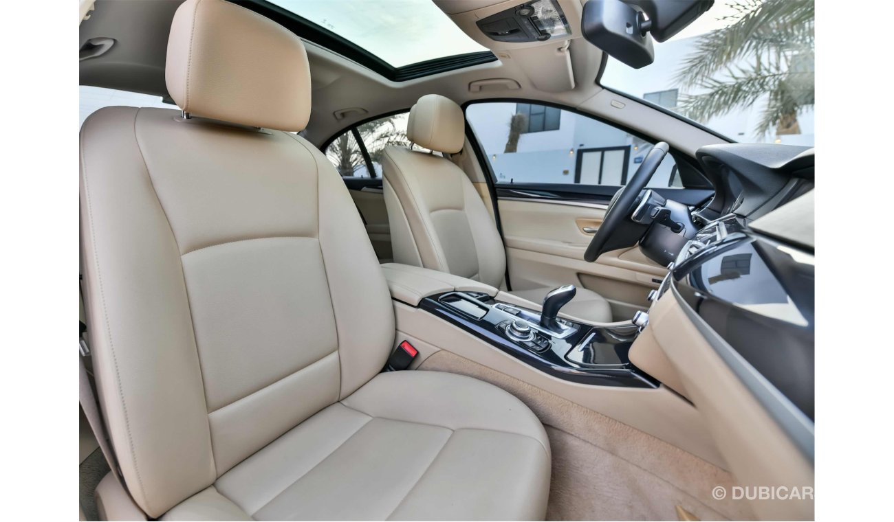 بي أم دبليو 520 i - Pro Navigation, Sunroof - AED 960 Per Month! - 0% DP