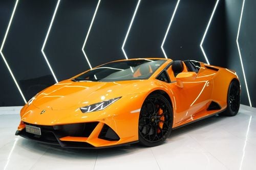 لامبورغيني هوراكان EVO SPYDER 2023 Lamborghini Huracan EVO Spyder, Lifting System, Apple CarPlay, Carbon Fiber Interior!!