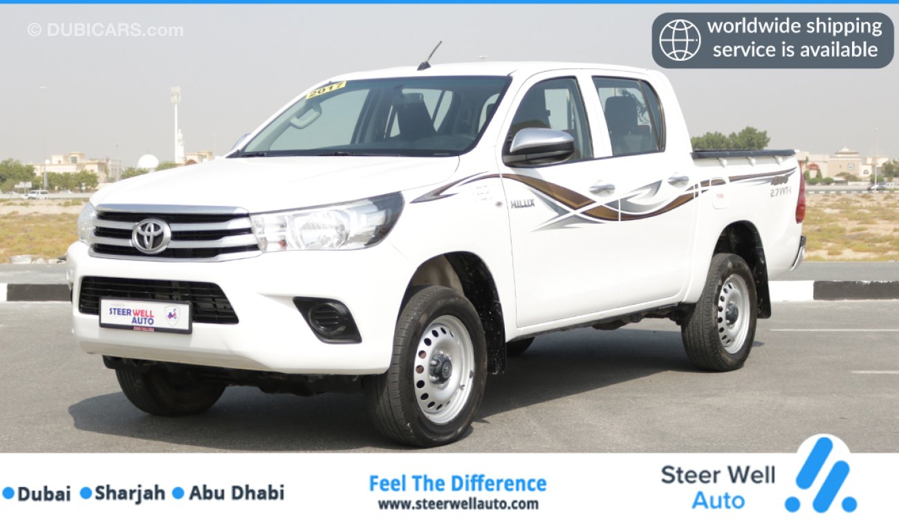 تويوتا هيلوكس 4x4 DUAL CABIN PICKUP WITH GCC SPECS