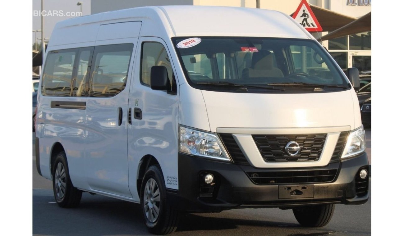 Nissan Urvan Nissan Urvan Hi-Roof 2018 GCC in excellent condition, without accidents, very clean from inside and