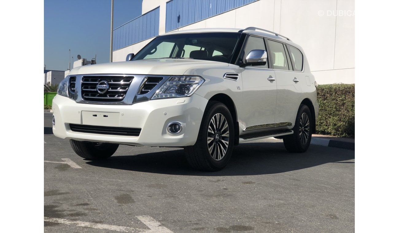 نيسان باترول NISSAN PATROL LE TITANIUM 2017 V8 . ONLY 2492X60 MONTHLY EXCELLENT CONDITION UNLIMITED K.M WARRANTY