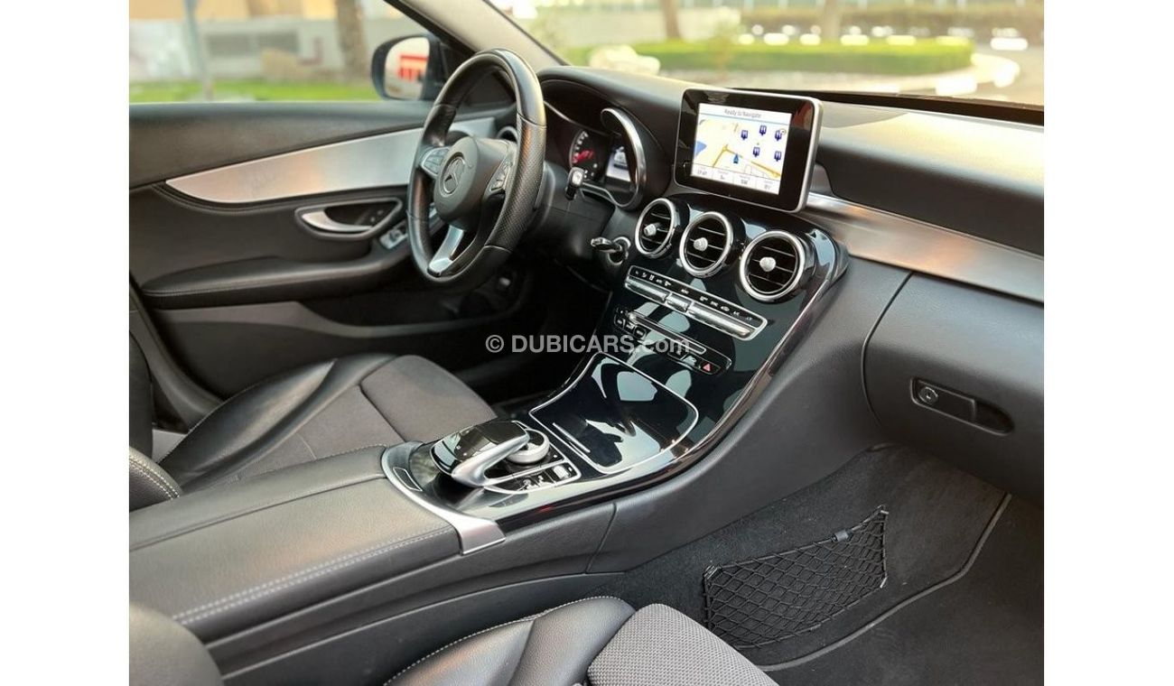 Mercedes-Benz C 200 Std MERCEDES BENZ C200 2.0L 2015 GCC FULL OPTION FULL SERVICE HISTORY GARGASH AGENCY