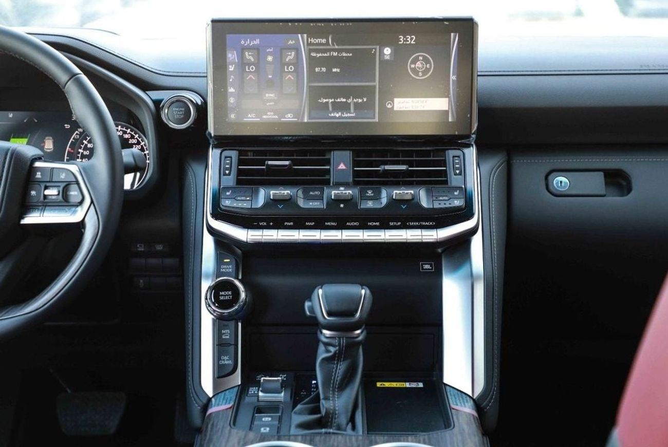 Toyota Land Cruiser 2024 TOYOTA LAND CRUISER VXR 3.3 - PRECIOUS WHITE PEARL inside RED | Export Only