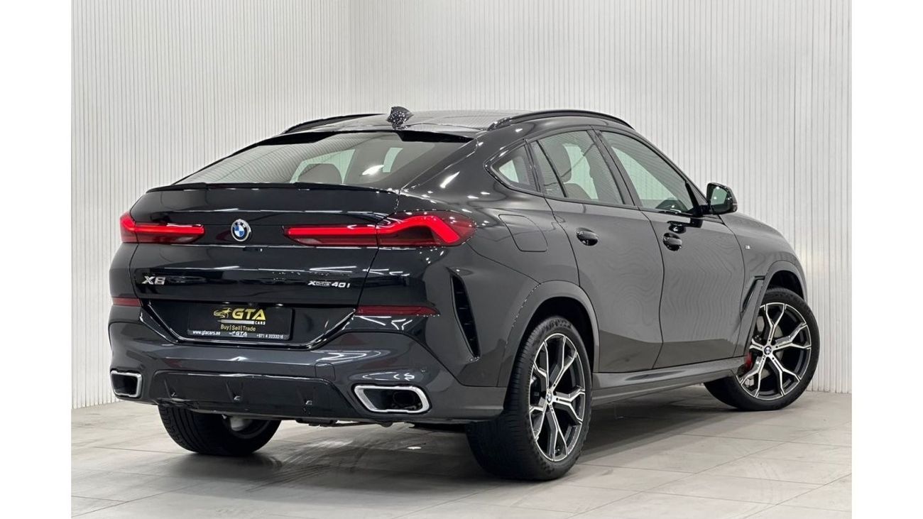بي أم دبليو X6 xDrive40i لاكجري M سبورت باكج 2022 BMW X6 xDrive40i M-Sport, Oct 2026 BMW Warranty + Service Pack, F