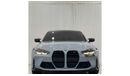 بي أم دبليو M3 2022 BMW M3 Competition, February 2027 BMW Warranty + Service Contract, Full Options, Low Kms, GCC