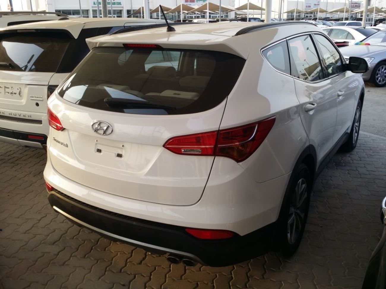 هيونداي سانتا في خليجي 4سلندر رقم3ويل2سنكل2.4سي سي