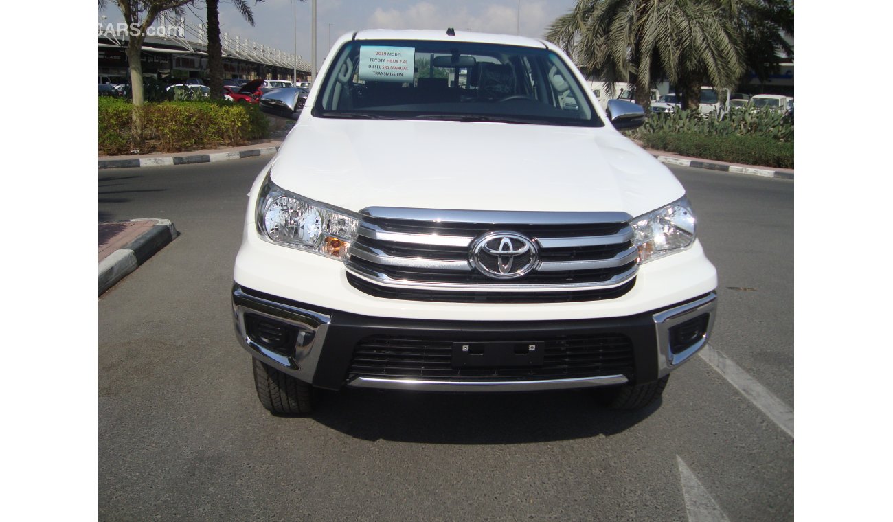 Toyota Hilux Double Cab 2.4l Diesel Manual For Export-2019 Model