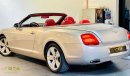 بنتلي كونتيننتال جي تي سي 2008 Bentley Continental GTC, Service History, GCC, Low Kms