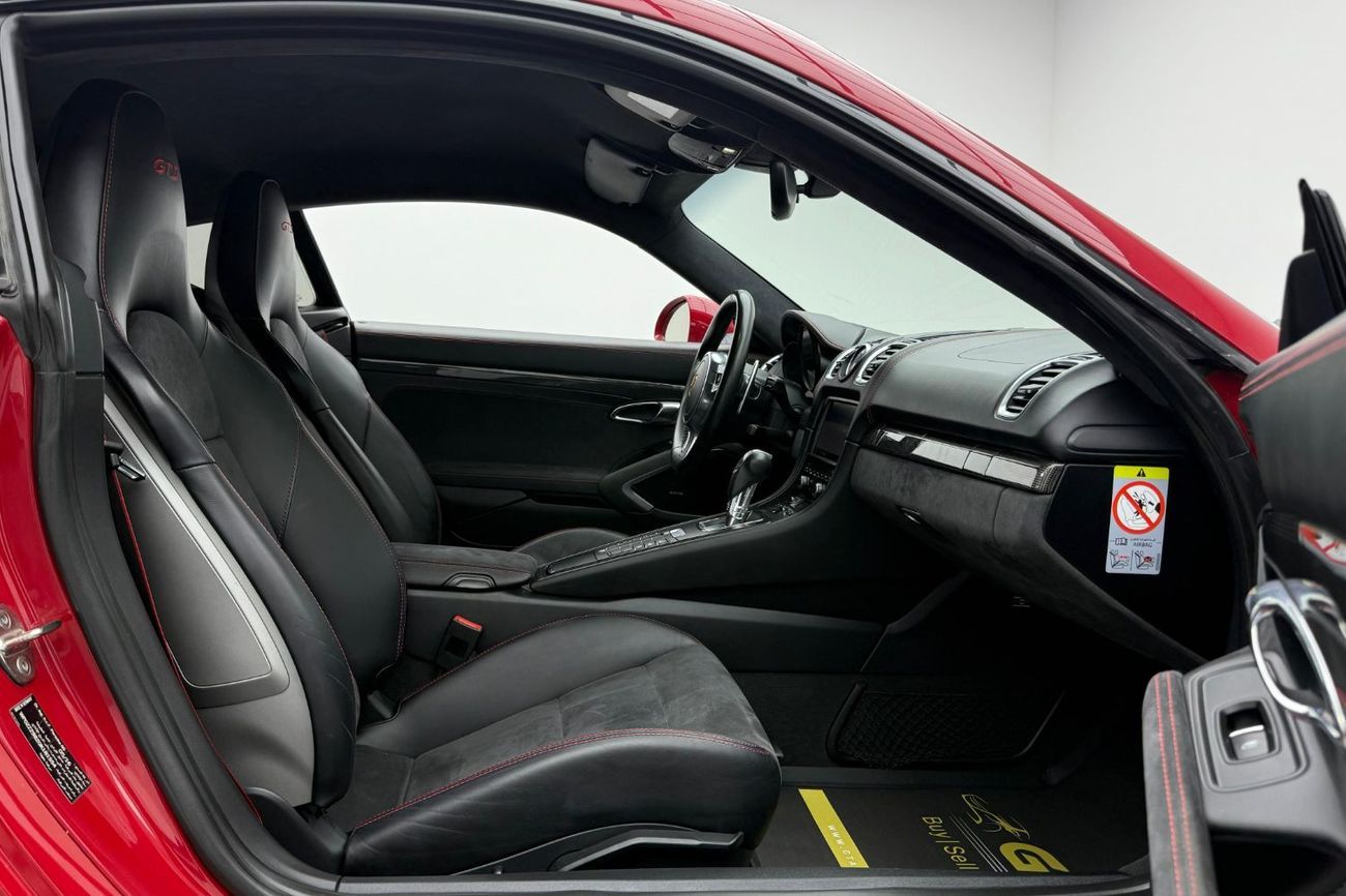 Porsche 718 Cayman GTS 4.0L A/T 2016 Porsche Cayman GTS – Agency Full Service History, GCC