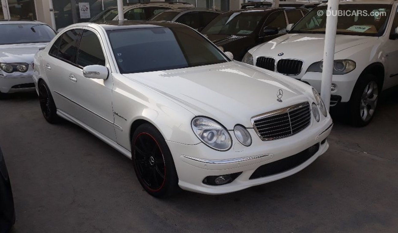 Mercedes-Benz E 55 AMG Low mileage Full options Car in excellent condition