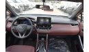 Toyota Corolla Cross 1.8L HYBRID Pet-A/T -SUNRF - 23YM - WHT_RED (FOR EXPORT)