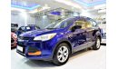 Ford Escape ( ORIGINAL PAINT ( صبغ وكاله ) AMAZING Ford Escaped 2014 Model!! in Blue Color! GCC Specs