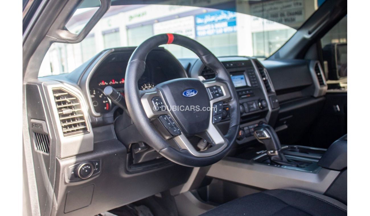 فورد إف-150 رابتور فورد رابتر F-150 SVT موديل : 2018  السعر :165.000 ممشي : 119.137 ك/م مواصفات خليجية فل اوبشن  415 حص