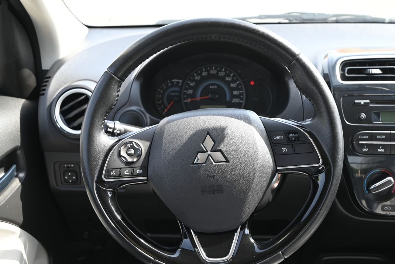 Mitsubishi Attrage GLX Mid 1.2L - RAMADAN OFFER - 0% DP - ORIGINAL PAINT - MITSUBISHI ATTRAGE 2022 - LOW MILEAGE - GCC